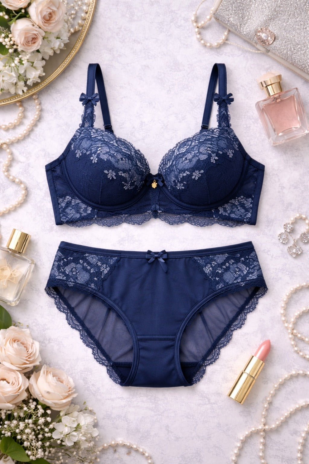 Colorful Padded Lingerie Set